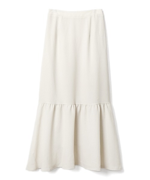 flower(フラワー)の「ギャザーティアードスカート(スカート・レディース・ホワイト/アイボリー/ブラック・FREE)」の22枚目の写真