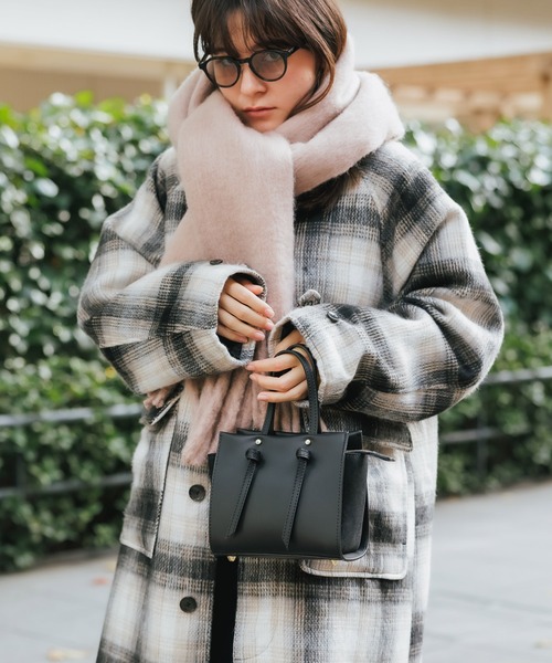 MARCO BIANCHINI（マルコビアンチーニ）の「MARCO BIANCHINI/マルコビアンキーニ 20119 ハンドバック（ハンドバッグ・レディース・キャメル/グレー/ブラック・FREE）」の2枚目の写真