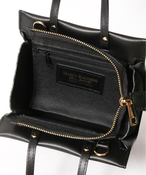 MARCO BIANCHINI（マルコビアンチーニ）の「MARCO BIANCHINI/マルコビアンキーニ 20119 ハンドバック（ハンドバッグ・レディース・キャメル/グレー/ブラック・FREE）」の8枚目の写真