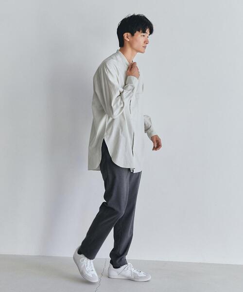 green label relaxing（グリーンレーベルリラクシング）の「TRフラノ ナロー ユーティリティー パンツ -ストレッチ・防シワ-（その他パンツ・メンズ・ブラック/モカ/グレー・S/M/L/XL）」の15枚目の写真