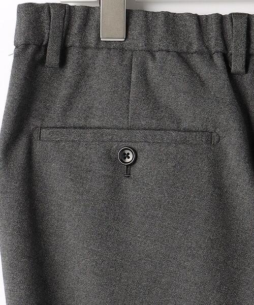 green label relaxing（グリーンレーベルリラクシング）の「TRフラノ ナロー ユーティリティー パンツ -ストレッチ・防シワ-（その他パンツ・メンズ・ブラック/モカ/グレー・S/M/L/XL）」の17枚目の写真