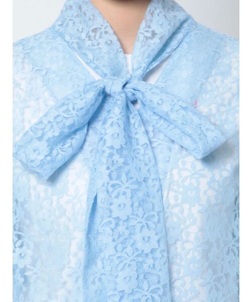 jouetie（ジュエティ）の「リボンタイブラウス（シャツ/ブラウス・レディース・アイボリー/ブラック/レッド/ブルー・MEDIUM）」の6枚目の写真