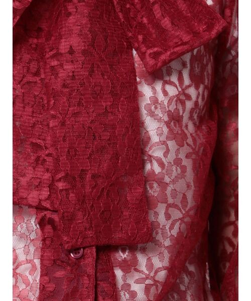 jouetie（ジュエティ）の「リボンタイブラウス（シャツ/ブラウス・レディース・アイボリー/ブラック/レッド/ブルー・MEDIUM）」の7枚目の写真