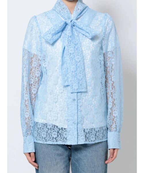 jouetie（ジュエティ）の「リボンタイブラウス（シャツ/ブラウス・レディース・アイボリー/ブラック/レッド/ブルー・MEDIUM）」の11枚目の写真