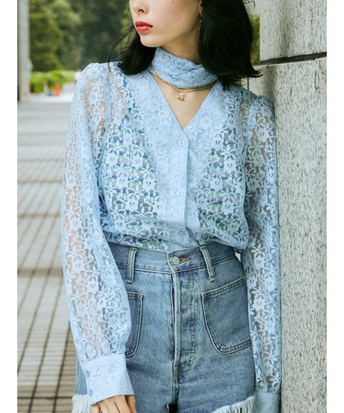 OHGAシャギーコーディガン黒