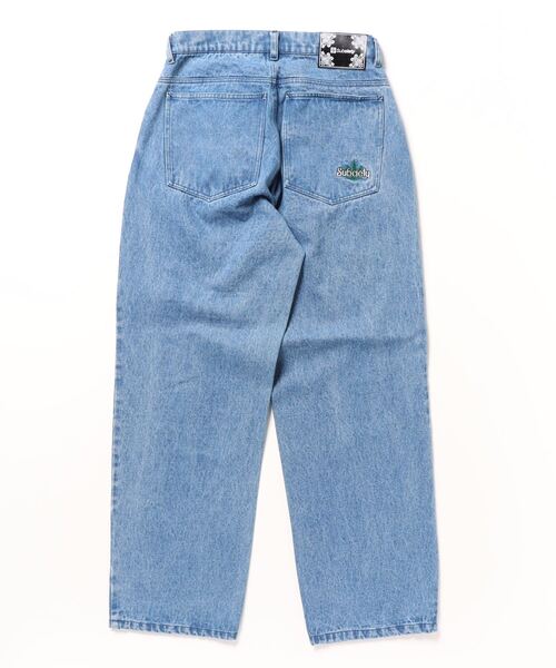 Subciety（サブサエティ）の「DENIM WIDE PANTS（デニムパンツ）」 - WEAR