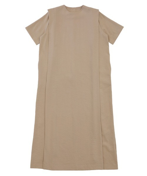 リネンタッチサイドタックデザインワンピース（ワンピース）｜select