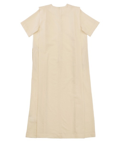select MOCA（セレクトモカ）の「リネンタッチサイドタックデザインワンピース（ワンピース・レディース・ライトベージュ/ブラック/アイボリー・FREE）」の16枚目の写真