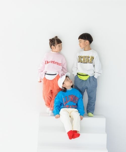 LOWRYS FARM（ローリーズファーム）の「ウエストポーチ　178667（ボディバッグ/ウエストポーチ・キッズ・ホワイト/イエロー/ピンク・FREE）」の4枚目の写真