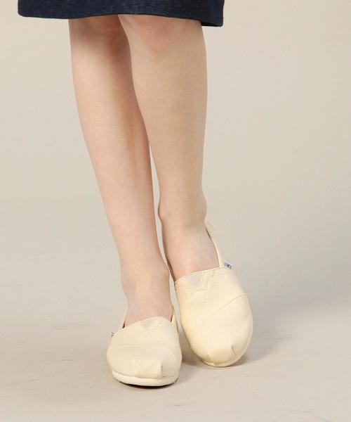 TOMS（トムス）の「BYBC TOMS ORIGINAL CLASSIC スリッポン ◆（サンダル・レディース・ブラック/レッド/オフホワイト/ネイビー・7h/6h/7/6/5h/8）」の11枚目の写真