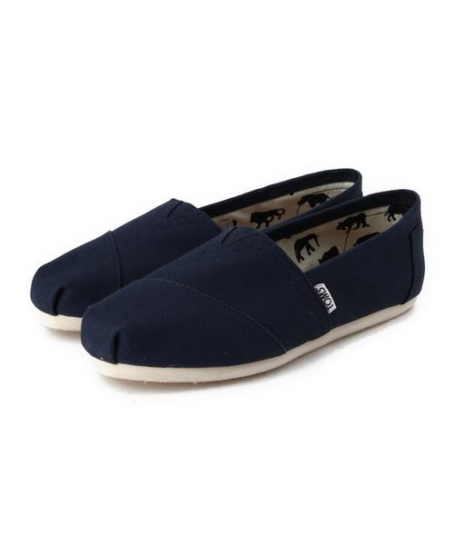 TOMS（トムス）の「BYBC TOMS ORIGINAL CLASSIC スリッポン ◆（サンダル・レディース・ブラック/レッド/オフホワイト/ネイビー・7h/6h/7/6/5h/8）」の14枚目の写真