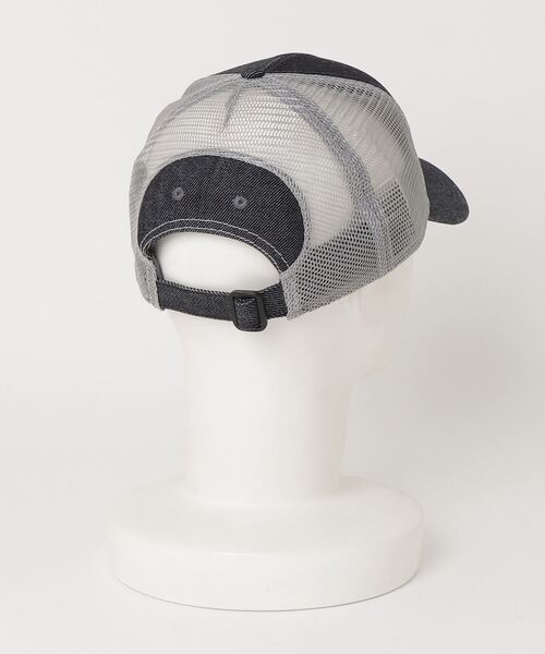 G-STAR(ジースター)の「DENIM EMBRO BASEBALL TRUCKER CAP/メッシュキャップ/デニムベースボールキャップ(キャップ・メンズ・ダークインディゴブルー・ONE SIZE)」の5枚目の写真