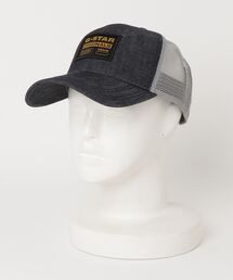 G-STAR | DENIM EMBRO BASEBALL TRUCKER CAP/メッシュキャップ/デニムベースボールキャップ(キャップ)