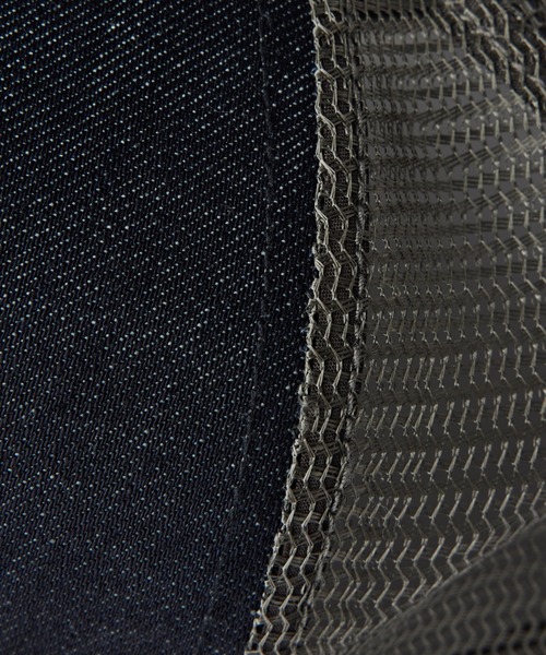G-STAR(ジースター)の「DENIM EMBRO BASEBALL TRUCKER CAP/メッシュキャップ/デニムベースボールキャップ(キャップ・メンズ・ダークインディゴブルー・ONE SIZE)」の3枚目の写真