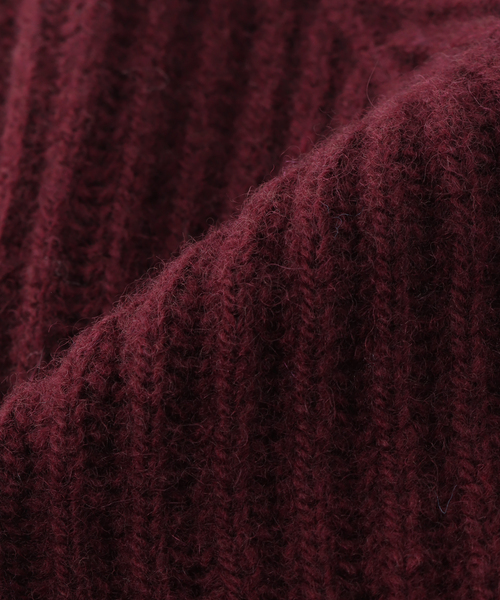 A.P.C.（アーペーセー）の「【A.P.C. / アー ペー セー】BONNET JAMESニットキャップ（ニットキャップ/ビーニー・メンズ・チャコールグレー/キャメル/ボルドー/ネイビー・FREE）」の13枚目の写真