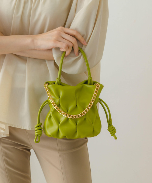 RODE SKO（ロデスコ）の「プチチェーンドロストバッグ『Msize