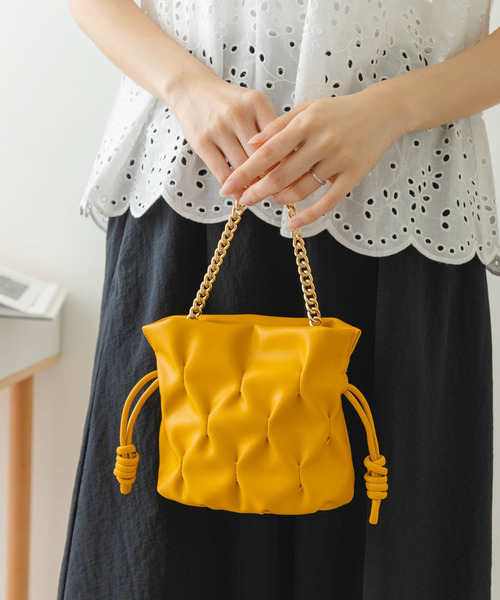 RODE SKO（ロデスコ）の「プチチェーンドロストバッグ『Msize