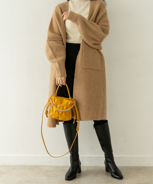 RODE SKO（ロデスコ）の「プチチェーンドロストバッグ『Msize』（ショルダーバッグ・レディース・ホワイト/イエロー/グリーン系その他・ONE）」の21枚目の写真