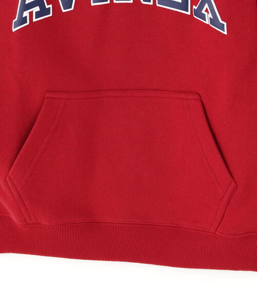 AVIREX（アヴィレックス）の「【KID'S】L/S ARCHLOGO COLOR HOOD PARKA/ キッズ アーチロゴフードパーカー（パーカー・キッズ・グレー系その他3/レッド/ネイビー・120/140/100）」の11枚目の写真