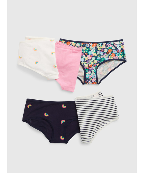 GAP（ギャップ）の「4枚セット オーガニックコットン プリント ヒップスターブリーフ下着 (キッズ)（ショーツ）」 WEAR