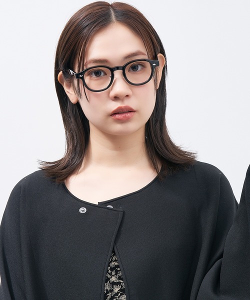 Zoff（ゾフ）の「ウェリントン型 めがね｜プラスチックフレーム｜Zoff CLASSIC VINTAGE（メガネ・レディース・ブラック/グレー/ブラウン・FREE）」の20枚目の写真
