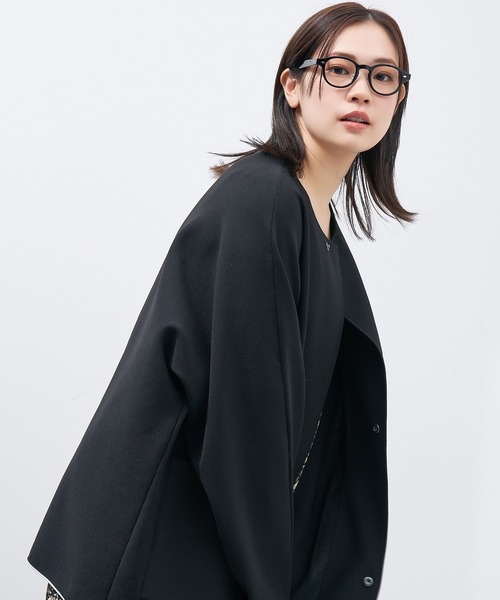 Zoff（ゾフ）の「ウェリントン型 めがね｜プラスチックフレーム｜Zoff CLASSIC VINTAGE（メガネ・レディース・ブラック/グレー/ブラウン・FREE）」の21枚目の写真