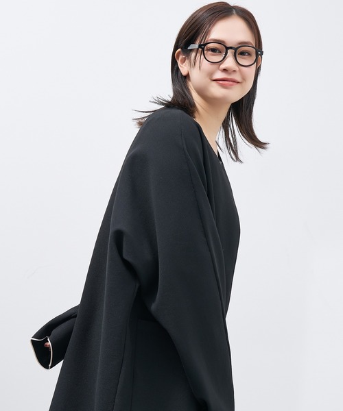 Zoff（ゾフ）の「ウェリントン型 めがね｜プラスチックフレーム｜Zoff CLASSIC VINTAGE（メガネ・レディース・ブラック/グレー/ブラウン・FREE）」の22枚目の写真