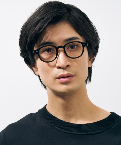 Zoff（ゾフ）の「ウェリントン型 めがね｜プラスチックフレーム｜Zoff CLASSIC VINTAGE（メガネ・レディース・ブラック/グレー/ブラウン・FREE）」の14枚目の写真