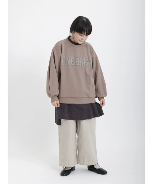 Samansa Mos2（サマンサ モスモス）の「襟レース前開きチュニック（チュニック・レディース・オフホワイト/ベージュ/チャコール・ﾌﾘ-）」の13枚目の写真