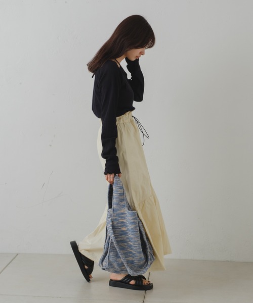 Kastane（カスタネ）の「【2023SSカタログ掲載アイテム】Cie TIE-DYE MARKET TOTE（トートバッグ・レディース・ブルー/パープル・FREE）」の6枚目の写真