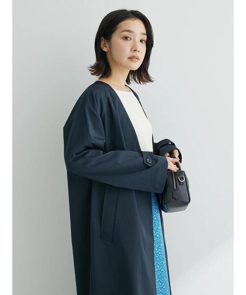 Green Parks(グリーンパークス)の「花粉防止 着流しコート(その他アウター・レディース・パープル/ネイビー/ベージュ・FREE)」の11枚目の写真