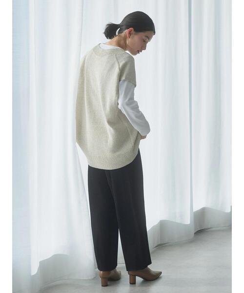 AMERICAN HOLIC(アメリカンホリック)の「プリーツワイドパンツ(その他パンツ・レディース・ブラック・L/M/S)」の10枚目の写真