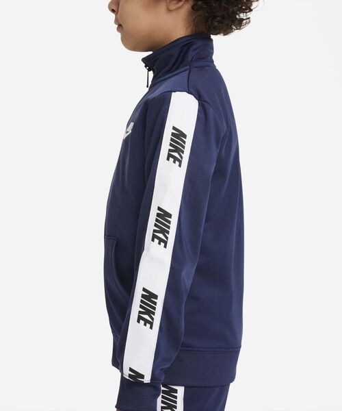 NIKE（ナイキ）の「ナイキ リトルキッズ トラックスーツ / セットアップ / Nike Little Kids' Tracksuit<105-120cm 展開>（セットアップ・キッズ・ピンク/ネイビー・105/110/120/115）」の9枚目の写真
