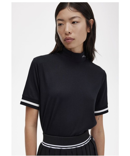 FRED PERRY（フレッドペリー）の「Branded High Neck T-Shirt（T
