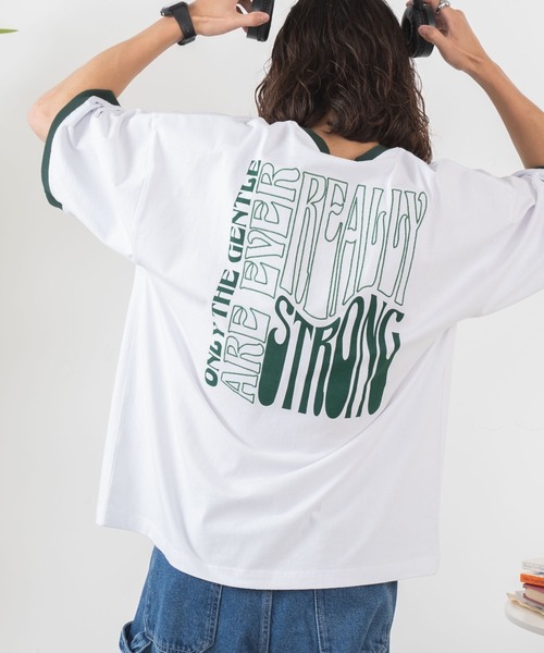 WEGO（ウィゴー）の「WEGO/ヘビーウエイトファンシーロゴ半袖T（Tシャツ/カットソー・メンズ・その他1/その他2/その他3/その他4/その他5/その他6・MEDIUM/LARGE）」の5枚目の写真