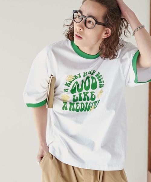 WEGO（ウィゴー）の「WEGO/ヘビーウエイトファンシーロゴ半袖T（Tシャツ/カットソー・メンズ・その他1/その他2/その他3/その他4/その他5/その他6・MEDIUM/LARGE）」の19枚目の写真