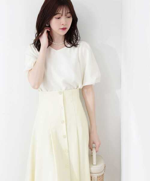PROPORTION BODY DRESSING(プロポーションボディドレッシング)の「バルーンタックブラウス / 1213110409(シャツ/ブラウス・レディース・ホワイト系その他/ブラック/ピンク・FREE)」の10枚目の写真