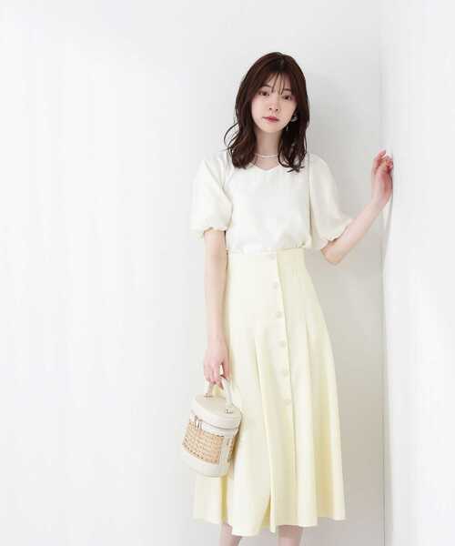 PROPORTION BODY DRESSING(プロポーションボディドレッシング)の「バルーンタックブラウス / 1213110409(シャツ/ブラウス・レディース・ホワイト系その他/ブラック/ピンク・FREE)」の11枚目の写真