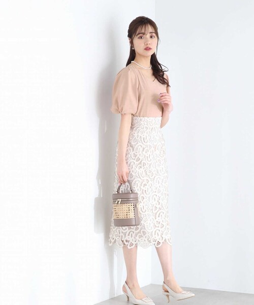 PROPORTION BODY DRESSING(プロポーションボディドレッシング)の「バルーンタックブラウス / 1213110409(シャツ/ブラウス・レディース・ホワイト系その他/ブラック/ピンク・FREE)」の18枚目の写真
