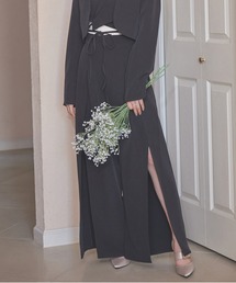 ANDGEEBEE | サイドスリットパンツ(その他パンツ)