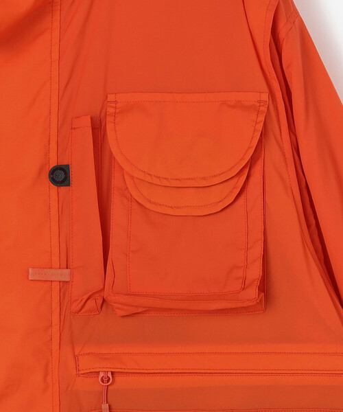 DAIWA PIER39(ダイワピア39)の「DAIWA PIER39 | TECH 2WAY PERFECT FISHING JACKET MEN(ナイロンジャケット・メンズ・ブラウン/オレンジ・L/M)」の15枚目の写真