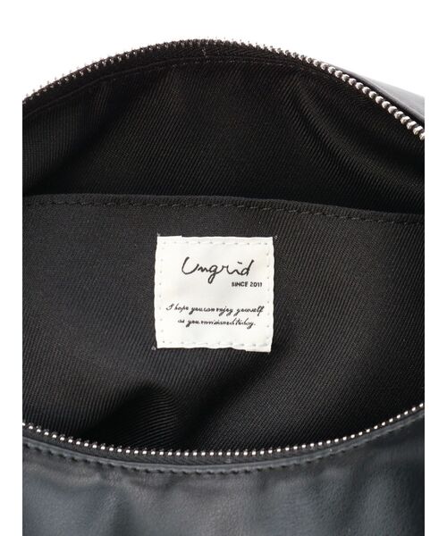 Ungrid（アングリッド）の「フェイクレザーハンドバッグ（ハンドバッグ・レディース・オフホワイト/ブラック・FREE）」の11枚目の写真