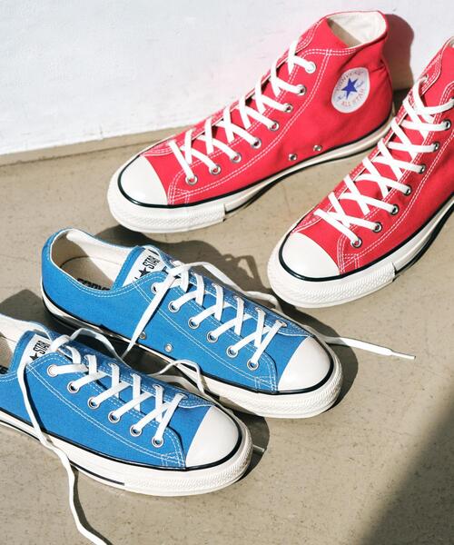 CONVERSE(コンバース)の「<CONVERSE>ALL STAR US OX スニーカー(スニーカー・レディース・レッド/ライトブルー・22.5cm/24.5cm/24cm/25cm/23.5cm/23cm)」の5枚目の写真