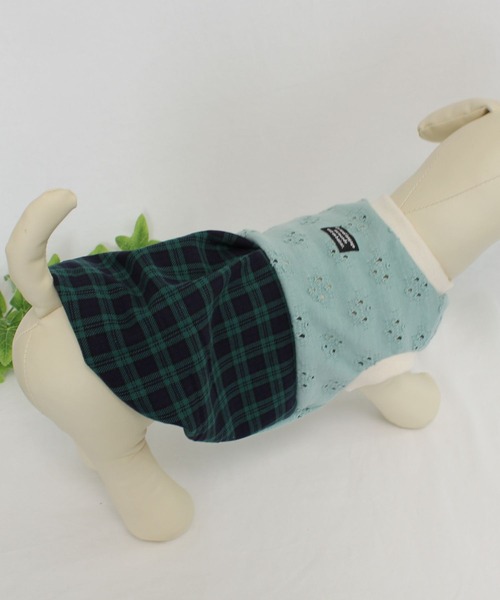 犬服 犬の服 ハンドメイド ニット バルーン タンクトップ 犬服 Sサイズ 北欧 サークル バルーンタンクトップ 犬服