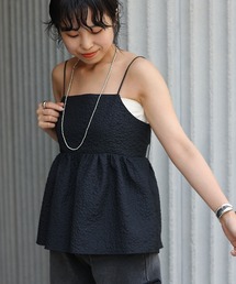 COLONY 2139 | ふくれジャガードキャミブラウス(キャミソール)