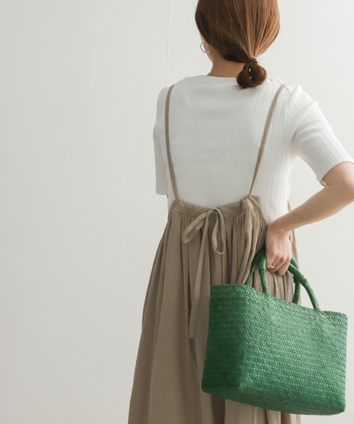 URBAN RESEARCH DOORS（アーバンリサーチドアーズ）の「コットン楊柳キャミワンピース（ワンピース・レディース・グレー系その他/スミクロ・MEDIUM）」の16枚目の写真