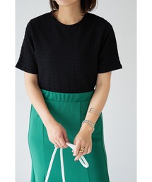 【ZOZO限定】ふくれジャガードコンパクトTシャツ