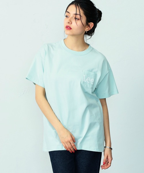 ★LEE★ ★ グラデーション 半袖Tシャツ セール】Lee/リー ポケットロゴ 半袖Tシャツ（Tシャツ