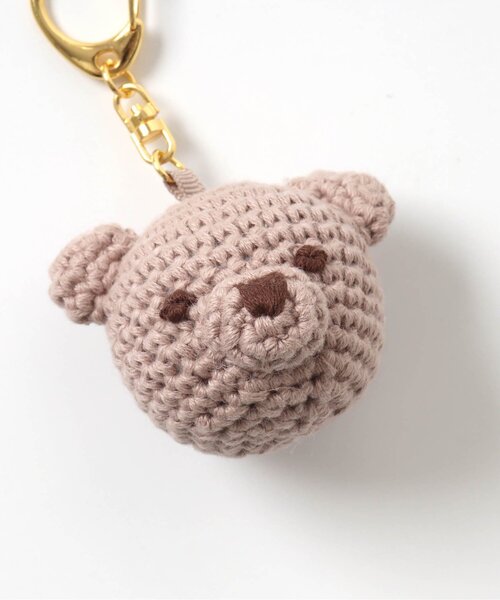 tiny bear 編みぐるみキーホルダー（キーホルダー）｜apres les cours