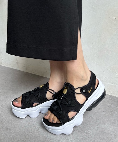 DouDou(ドゥドゥ)の「【NIKE/ナイキ】AIR MAX KOKO SANDAL(サンダル・レディース・ブラック/ブラック系その他/ホワイト・24cm/23cm)」の2枚目の写真